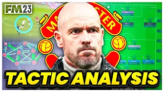 Erik ten Hag Dominant Tactic Broken Down! | OVER 100 GOALS + POINTS | fm23 tactics