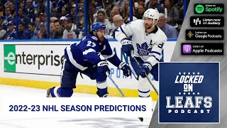 Locked On Leafs predictions for 2022-23 NHL season including Stanley Cup matchup, division winners