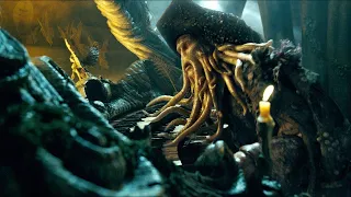 Karayip Korsanları: Ölü Adamın Sandığı - Davy Jones Organ Çalıyor | Davy Jones Playing the Organ