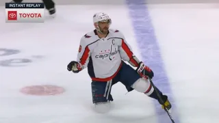 Alex Ovechkin Waves Off Penalty After Falling Easily To The Ice