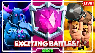 Pushing To Ultimate Champion With Pekka Bridge Spam Deck 😻