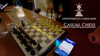 🔥 Chessnut Air | OTB chess with friends on a relaxing evening! 🍷🥖♟️😄