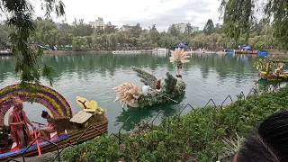 Panagbenga 2023 Fluvial Parade Preview of Participants Burnham Lake, Baguio City