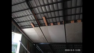 Утепляю мансарду с крышей полностью из металла