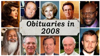 Obituary 2008: Famous Faces We Lost in 2008