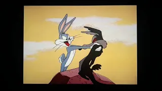 Bugs Bunny thinks that Wile E coyote is his father, the coyote is getting confused.