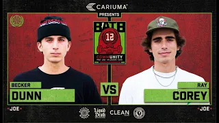 BATB 12: Becker Dunn Vs. Ray Corey - Round 1