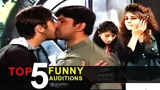 Top 5 FUNNY AUDITIONS | Living On The Edge | Waqar Zaka