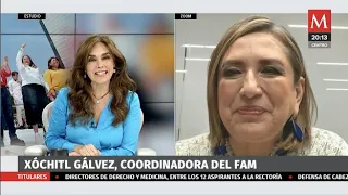 Xóchitl Gálvez en entrevista con Elisa Alanís para @milenio  l 05/09/23