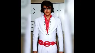 Elvis Presley backstage photo circa early 1970s