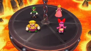 Mario Party 9 Minigames #6 Luigi vs Peach vs Wario vs Birdo