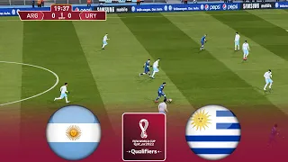 ARGENTINA vs URUGUAY | FIFA World Cup Qatar 2022 Qualifiers (26th March 2021)