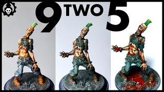 ZOMBICIDE Miniature Painting | Zombie Speed Painting