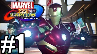 Marvel vs Capcom Infinite Gameplay Walkthrough Part 1 - PS4 Pro - No Commentary