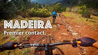 Premier contact avec les sentiers de Madeira! 🇵🇹