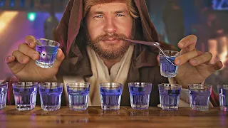 [ASMR] Drinking Sleep Shots with Obi-Wan (force sounds, bubbles & mind tricks)