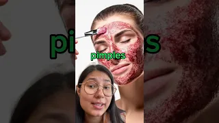 Period blood 🩸 to do facial 😳😳!!#periods #facial #youtubeguru #shorts #insta #shortvideo #doctor