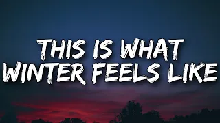 JVKE - this is what winter feels like (Lyrics)