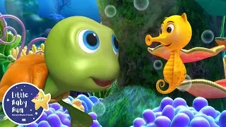 NEW! 10 Little Sea Horses | Underwater Compilation | Little Baby Bum