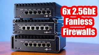 3x 2.5GbE Fanless Firewalls Compared