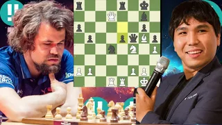 Wesley So vs Magnus Carlsen chess game 62