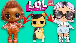 НОВИНКИ! ЗОЛОТАЯ КУКЛА ЛОЛ и ПИТОМЦЫ РОБОТЫ Куклы Лол Декодер Lol surprise pop-up store, interactive