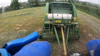 SILAGE 2021 Baling with McHale F5500 and T6.180