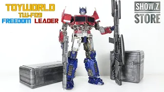 ToyWorld TW F09 Freedom Leader Optimus Prime Bumblebee Movie Review