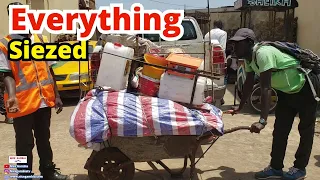 Seizing Everything from Vendors in The Gambia