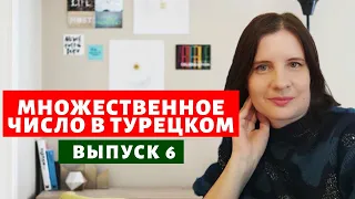 ТУРЕЦКИЙ ЯЗЫК С НУЛЯ. УРОК 6. МНОЖЕСТВЕННОЕ ЧИСЛО. Учим турецкий быстро.