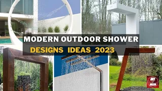 Modern Outdoor Shower Designs idea 2023