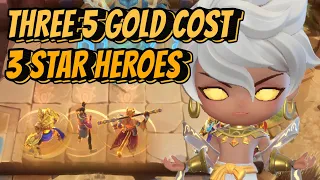 EASY WAY TO GET THREE 5 COST 3 STAR HEROES USING VALE SKILL 2 !! MAGIC CHESS