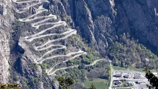 Les Lacets Montvernier en Goldwing 1800