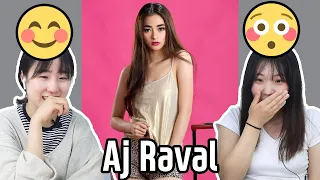 Korean React to Aj Raval | She's too hot for Korean teenage 😳