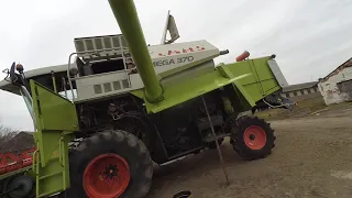 КОМБАЙН  CLAAS MEGA  ОГЛЯД