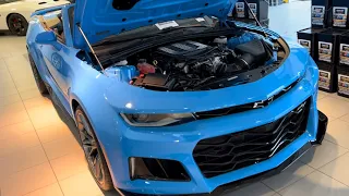 Seen a brand new **2022 Chevy Camaro ZL1**