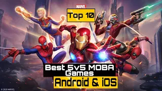 Top 10 Best 5v5 Moba Games | Top 10 Best 5v5 Games 2021 | Top Android & iOS Games 2020