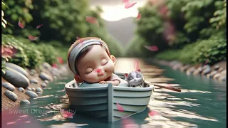 Cure Insomnia Lullaby❤️ Row Row Row Your Boat |Nursery Rhyhms 🎵Fall asleep in 3 minutes💤2 Hours #81