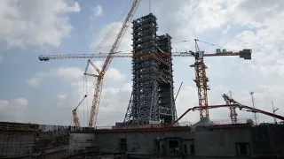 Строительство стартового комплекса для «Ангары» на космодроме Восточный