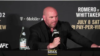 UFC 213 Post-Fight Press Conference: Dana White - MMA Fighting