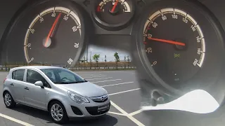 2013 Opel Corsa 1.2 Twinport 0-170 Kmh Top Speed Autobahn