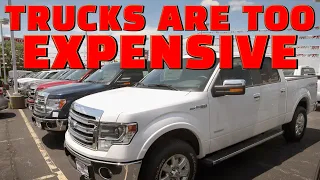 TRUCKS are TOO EXPENSIVE! Why Trucks and Cars Go To Auction