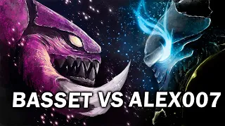 ALEX007 VS BASSET: Шоуматч Грандмастера Рандома и прогеймера Зерга в StarCraft 2