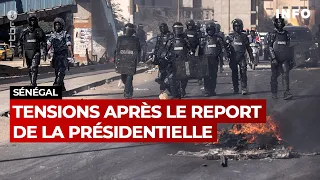 Sénégal: tensions et manifestations après le report des élections présidentielles - RTBF Info