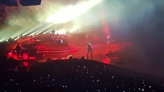 QUEEN + ADAM LAMBERT Live in Bologna 10/11/2017 -  Intro + We Will Rock you + Hammer To Fall