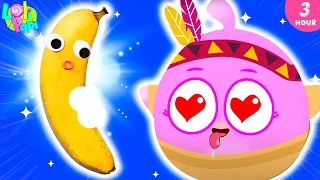 Learn Fruits With Songs For Children: Yummy Fruits 🦃🎶Giligilis | Funny Kids Songs -LEARN FRUIT NAMES