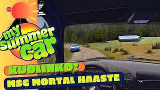 Kuolinko? | My Summer Car Mortal Haaste Osa 14