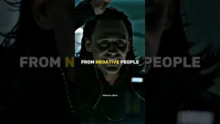 STAY AWAY FROM NEGATIVE PEOPLE 😈🔥~ Loki 😈 Attitude status 😎🔥~ motivation whatsApp status🔥🔥