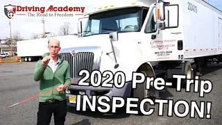 CDL CLASS A  Pre-Trip Inspection 2020 (Updated) - Driving Academy How to Pass CDL Your Road Test