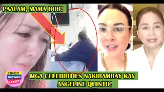 MGA MENSAHE NG CELEBRITIES KAY ANGELINE QUINTO SA PAGPANAW NI MAMA BOB SOBRANG NAKAKAIYAK!